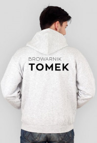 Rozpinana bluza z kapturem Browarnik Tomek