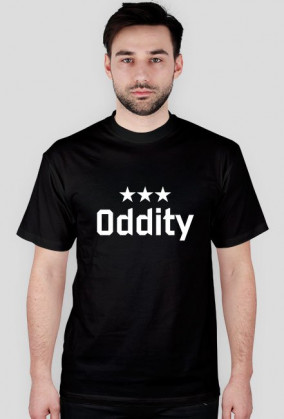 Koszulka męska "Oddity" - biały nadruk