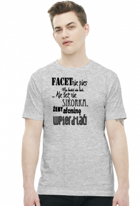 Facet nie pies