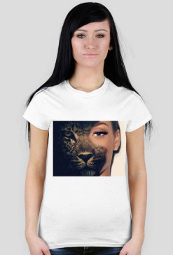 Lion Rihanna / white