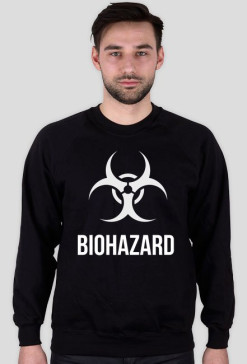 BIOHAZARD BLUZA MĘSKA CZARNA