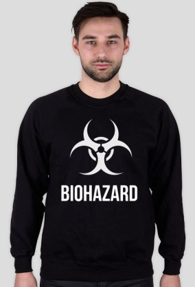 BIOHAZARD BLUZA MĘSKA CZARNA