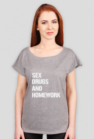 koszulka sex drugd and homework