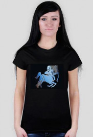 Czarna damska - znak strzelca