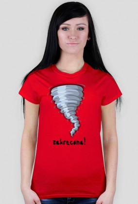 Zakrecona koszulka Tornado (damska)