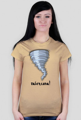 Zakrecona koszulka Tornado (damska)