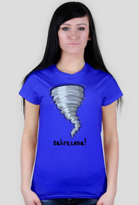 Zakrecona koszulka Tornado (damska)