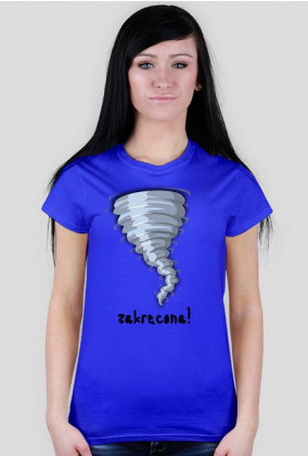 Zakrecona koszulka Tornado (damska)