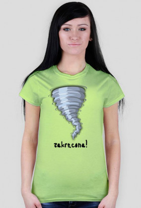 Zakrecona koszulka Tornado (damska)