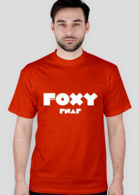 Koszulka czerwona męska Foxy FNAF