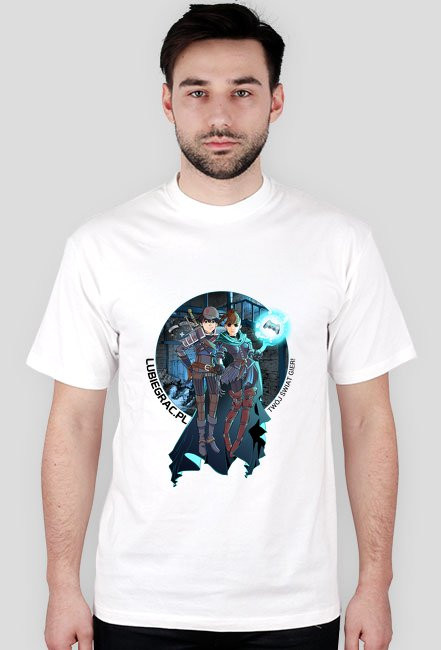 Karczma i logo z tyłu