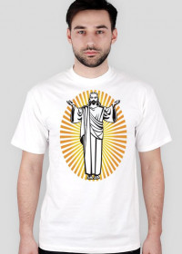 Koszulka z Jezusem - promienie