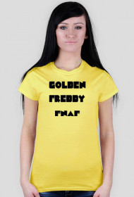 Koszulka żółta damska Golden Freddy FNAF