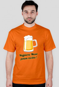 Najpierw masa potem rzeźba - pomarańczowy