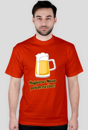 Najpierw masa potem rzeźba - czarny