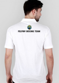 Felpaw Boxing Team Official Men's Polo Classic Shirt (White)