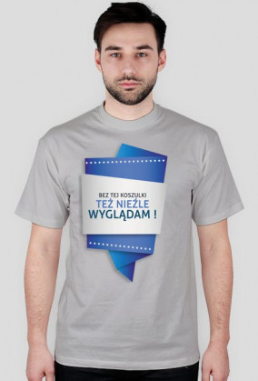 Bez tej koszulki też nie źle wyglądam - pomarańczowa