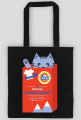 I'm in the washing powder (jestem w proszku) - torba z nadrukiem dwustronnym i kotem