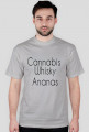 T-Shirt  Cannabis Whisky Ananas