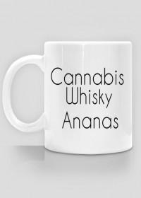 Kubek Cannabis Whisky Ananas