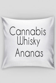 Poszewka Na Poduszkę Cannabis Whisky Ananas