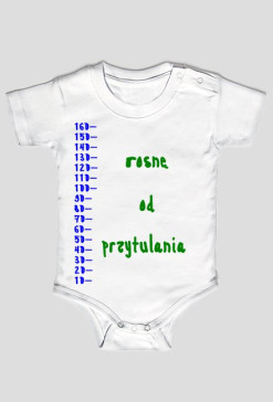 Body z napisem rosnę od przytulania