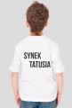 bluzka z napisem synek mamusi i synek tatusia