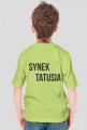 bluzka z napisem synek mamusi i synek tatusia