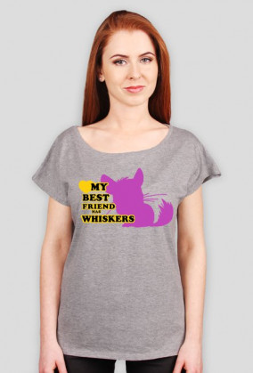 My Best Friend Has Whiskers - Koszulka