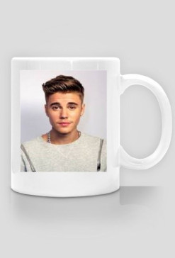 Kubek Justin Bieber ze zdjęciem