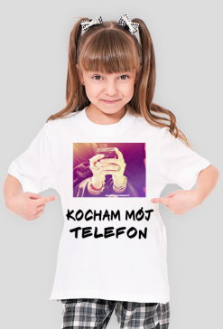 t-shirt z nadrukiem