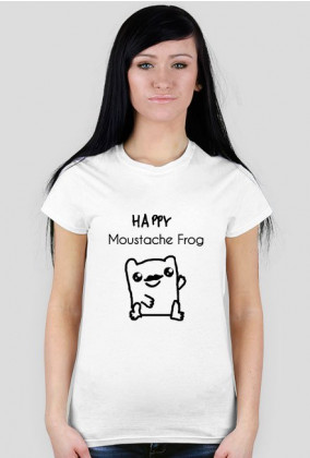 Moustache Frog Happy Damski