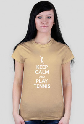 KEEP CALM AND PLAY TENNIS - damska