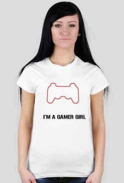 I'M A GAMER GIRL WERSJA PADA CZERWONA