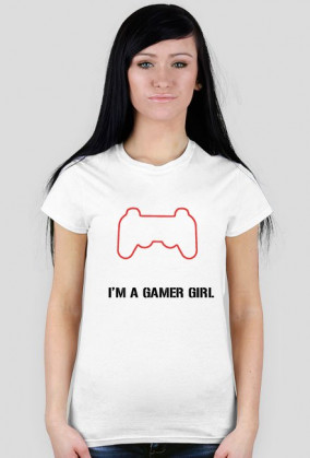 I'M A GAMER GIRL WERSJA PADA CZERWONA