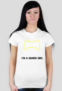 I'M A GAMER GIRL WERSJA PADA ŻÓŁTA