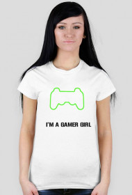 I'M A GAMER GIRL WERSJA PADA ZIELONA