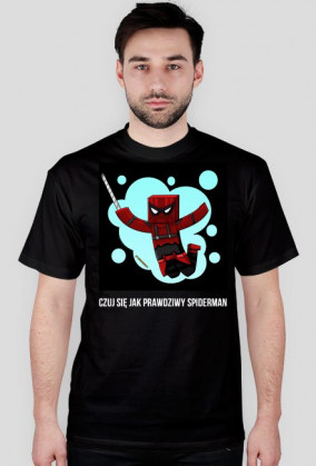 Blow Spiderman Męska Czarna