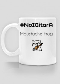 Moustache Frog #NoIGitarA Kubek