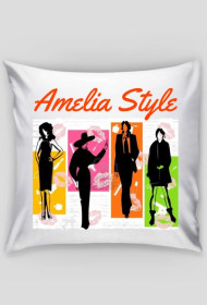 Poduszka z rysunkiem o modzie