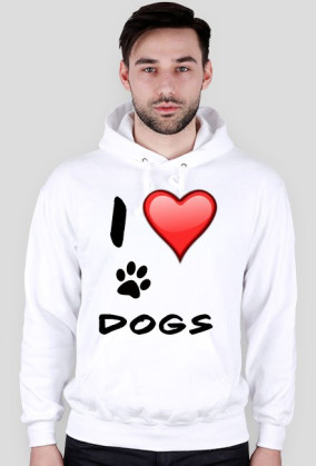 I LOVE DOGS SWEATSHIRT