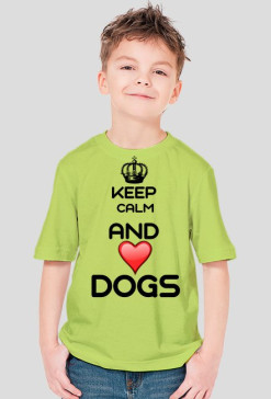 KEEP CALM GREEN T-SHIRT