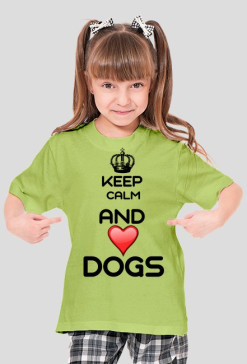 KEEP CALM GREEN T-SHIRT