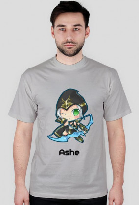 Ashe - LoL - Koszulka męska