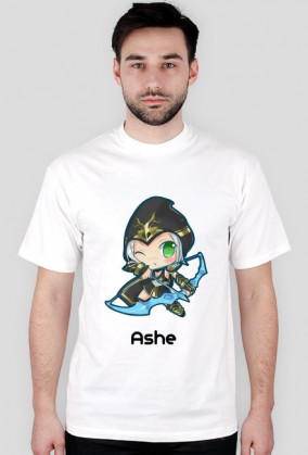 Ashe - LoL - Koszulka męska