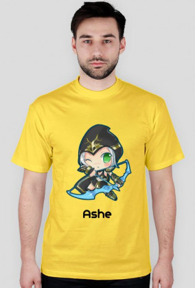 Ashe - LoL - Koszulka męska