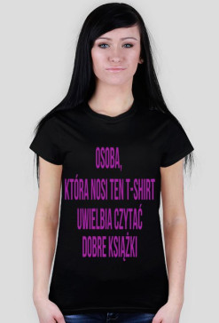 osoba, która nosi ten T-shirt