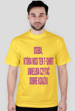 osoba, która nosi ten T-shirt
