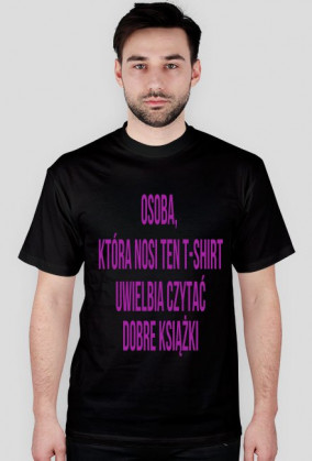 osoba, która nosi ten T-shirt
