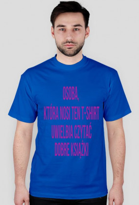 osoba, która nosi ten T-shirt